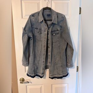 LOGO by Lori Goldstein  Jean  Jacket Size 16